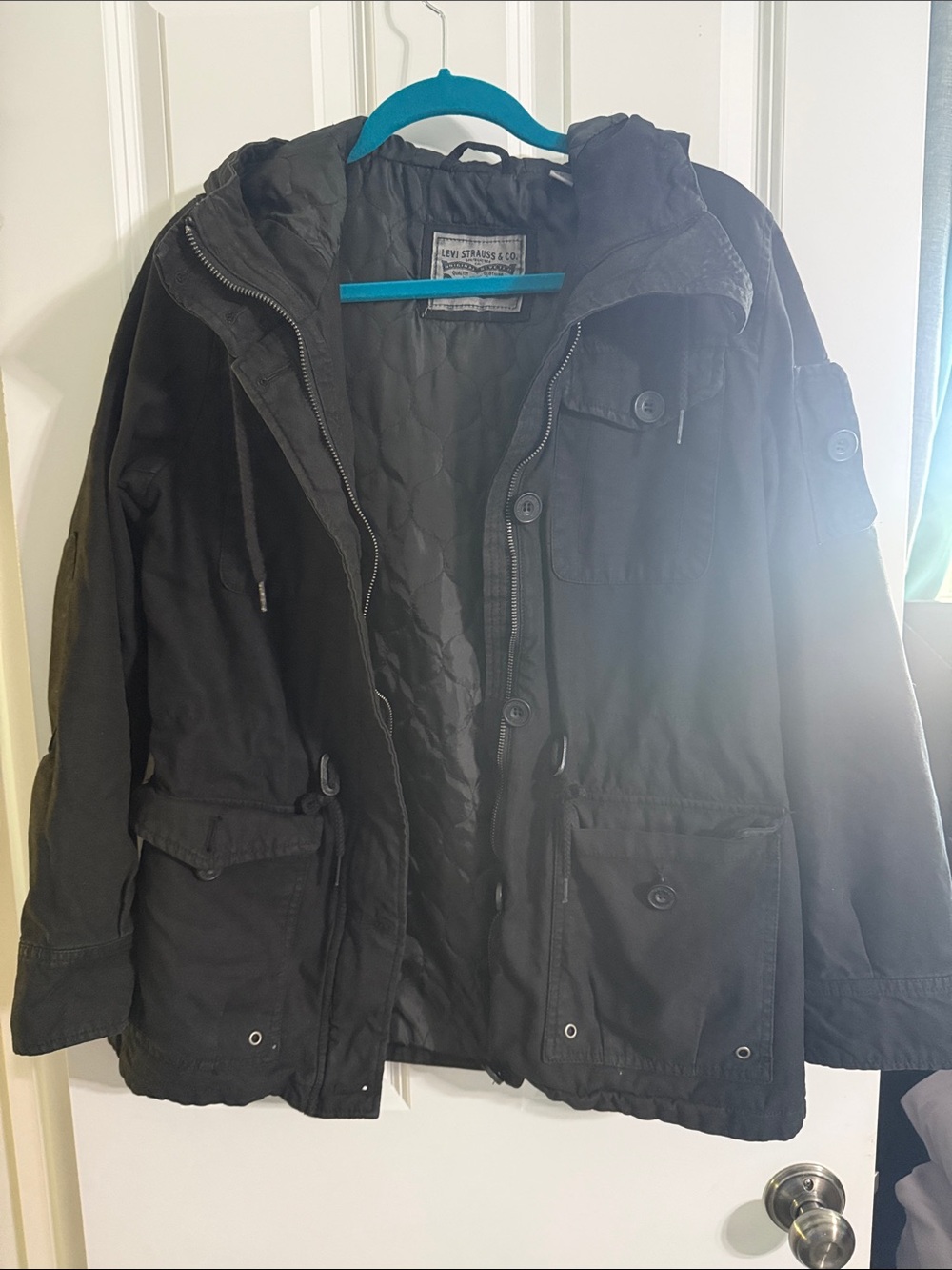 Levi's Hooded Military Field Jacket
